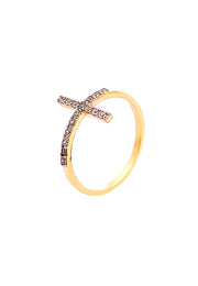 Gold Ladies Ring (GRL-6083)