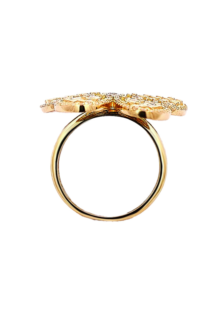 Gold Ladies Ring (GRL-6088)