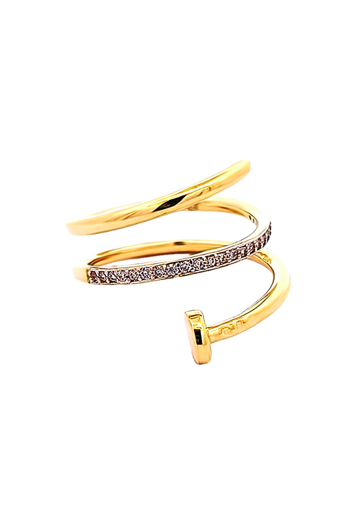 Gold Ladies Ring (GRL-6091)