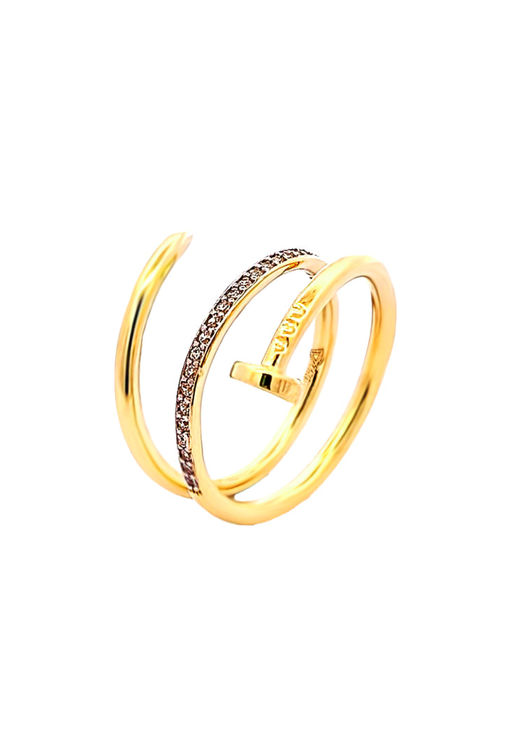 Gold Ladies Ring (GRL-6091)