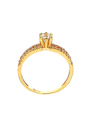 Gold Ladies Ring (GRL-6093)