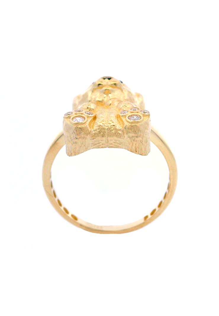 Gold Ladies Ring (GRL-6156)