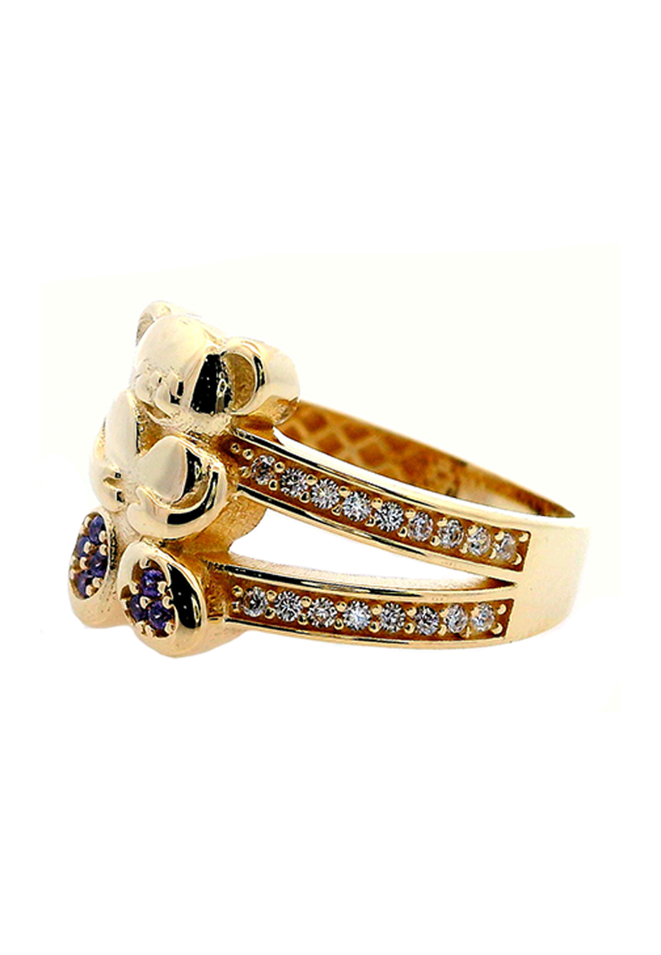 Gold Ladies Ring (GRL-6160)