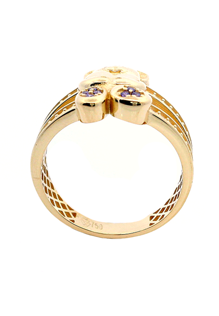 Gold Ladies Ring (GRL-6160)