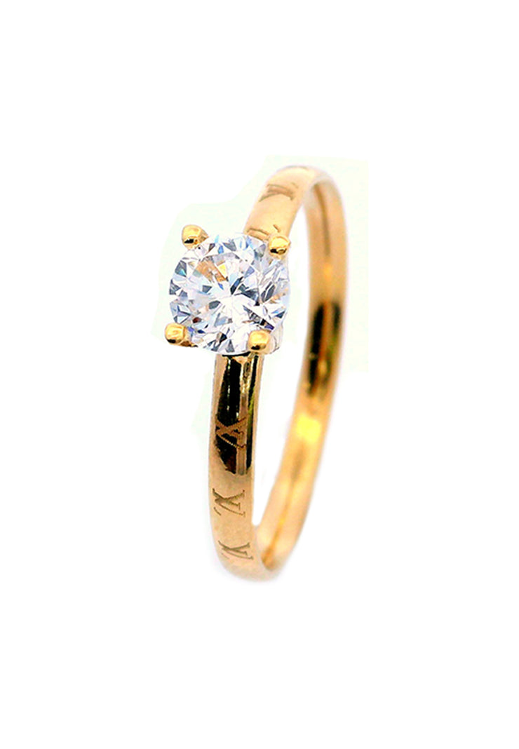 Gold Ladies Ring (GRL-6166)