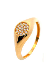 Gold Ladies Ring (GRL-6180)