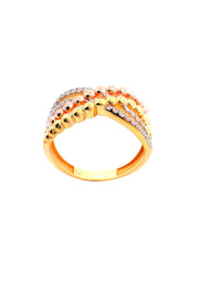 Gold Ladies Ring (GRL-6250)