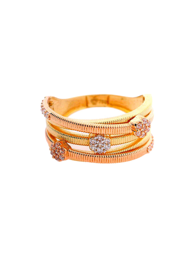 Gold Ladies Ring (GRL-6316)