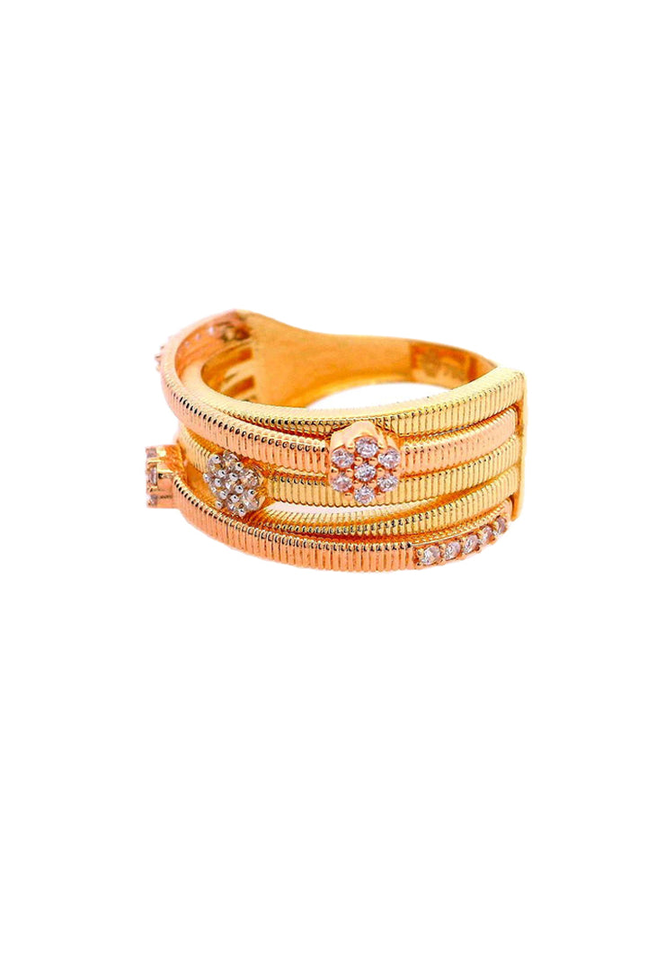 Gold Ladies Ring (GRL-6316)