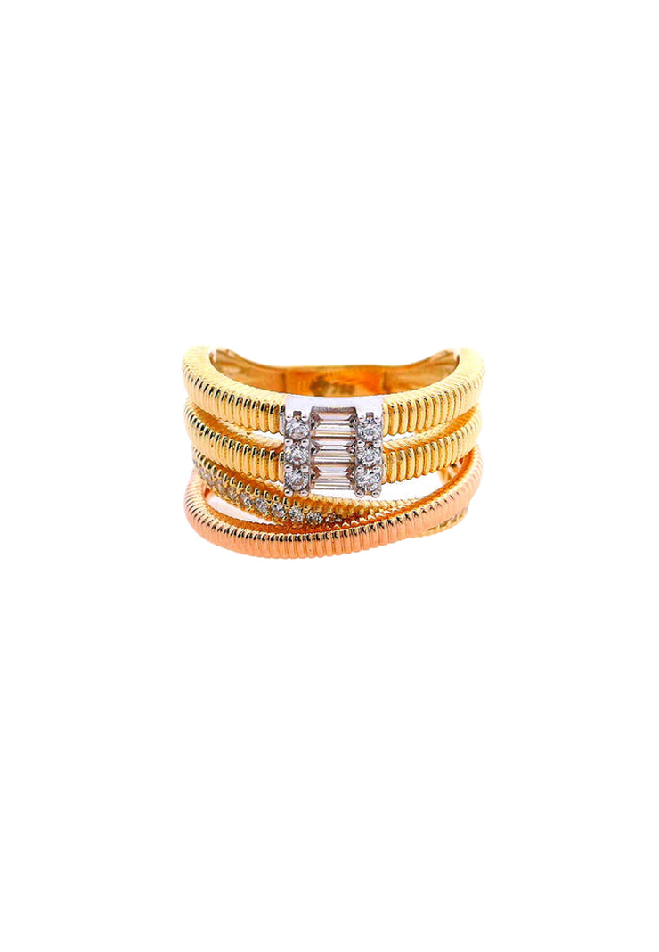 Gold Ladies Ring (GRL-6317)