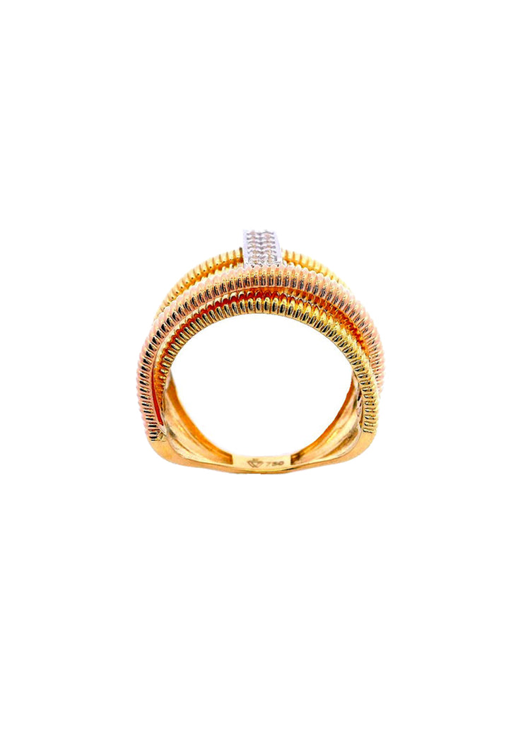 Gold Ladies Ring (GRL-6318)