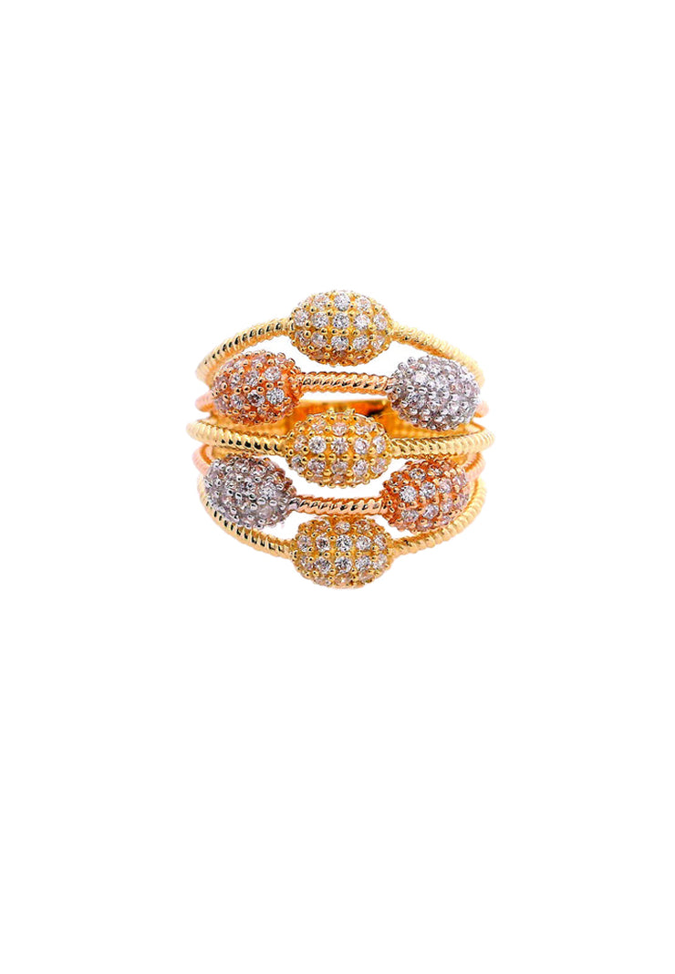 Gold Ladies Ring (GRL-6322)