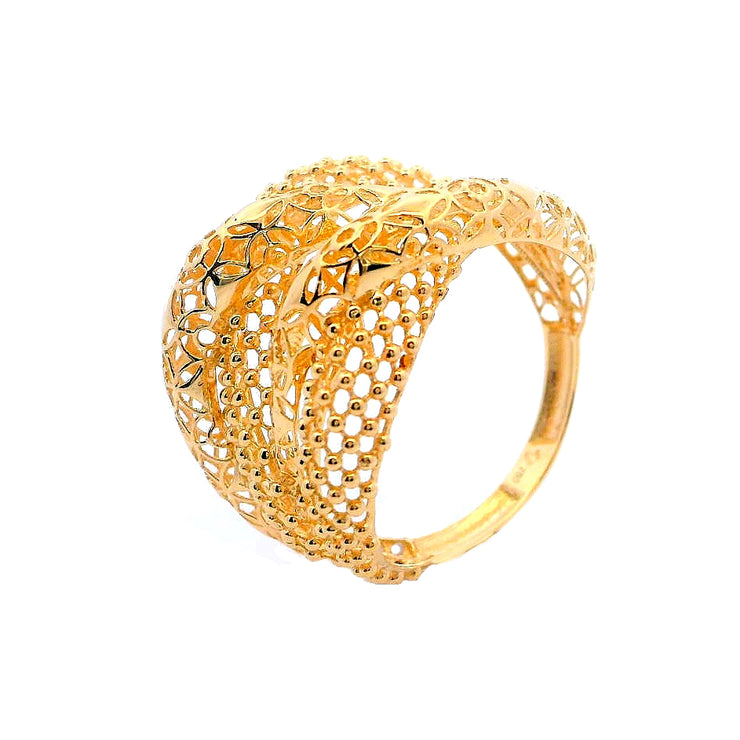 Gold Ladies Ring (GRL-6368)