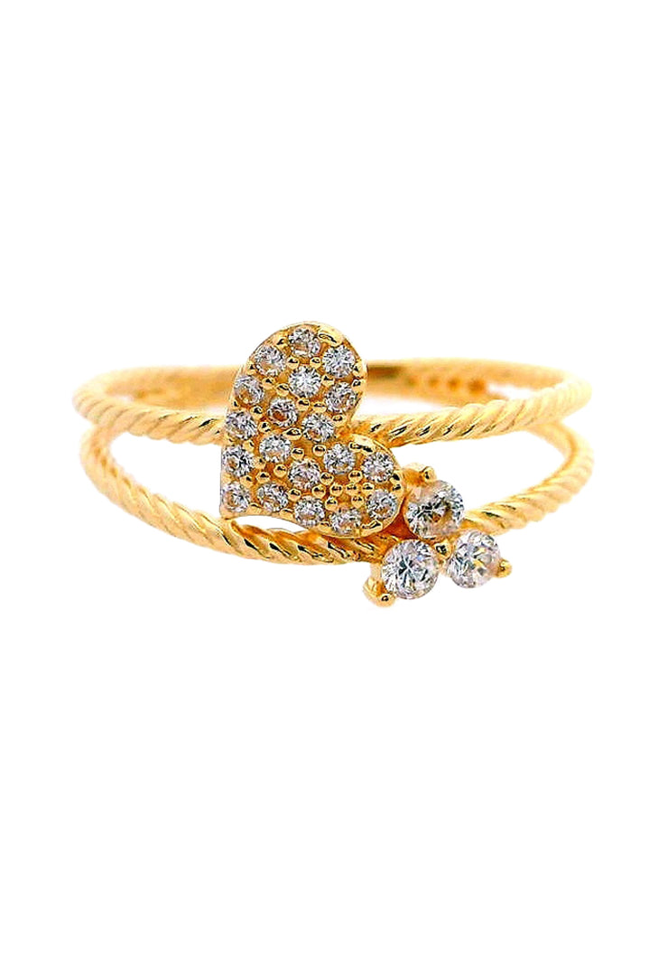 Gold Ladies Ring (GRL-6433)