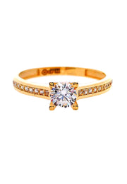 Gold Ladies Ring (GRL-6450)