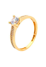 Gold Ladies Ring (GRL-6450)