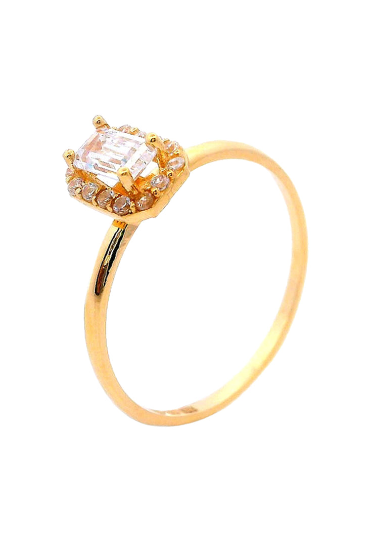 Gold Ladies Ring (GRL-6453)