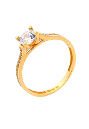 Gold Ladies Ring (GRL-6455)