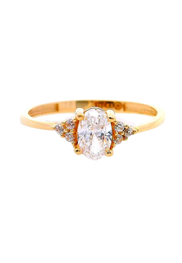 Gold Ladies Ring (GRL-6457)