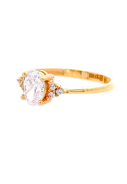 Gold Ladies Ring (GRL-6457)