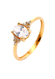 Gold Ladies Ring (GRL-6457)