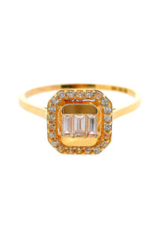 Gold Ladies Ring (GRL-6458)