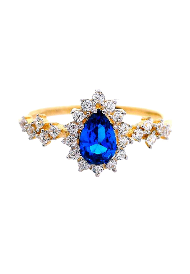 Gold Ladies Ring (GRL-6463)