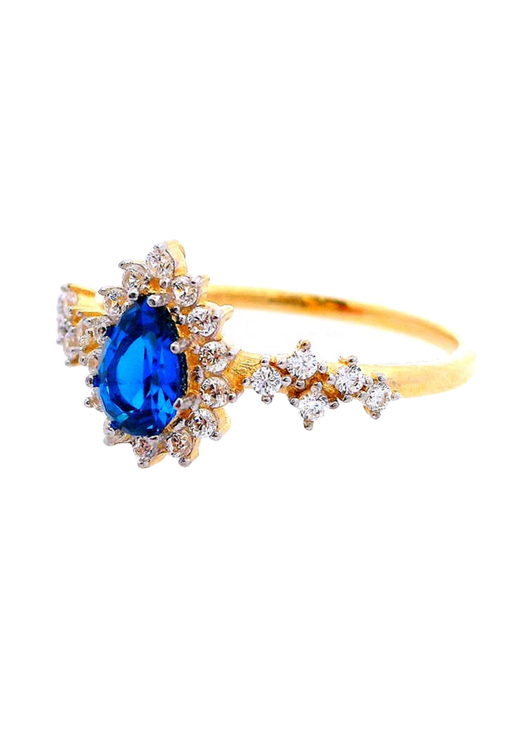 Gold Ladies Ring (GRL-6463)