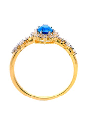 Gold Ladies Ring (GRL-6463)