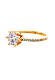 Gold Ladies Ring (GRL-6465)