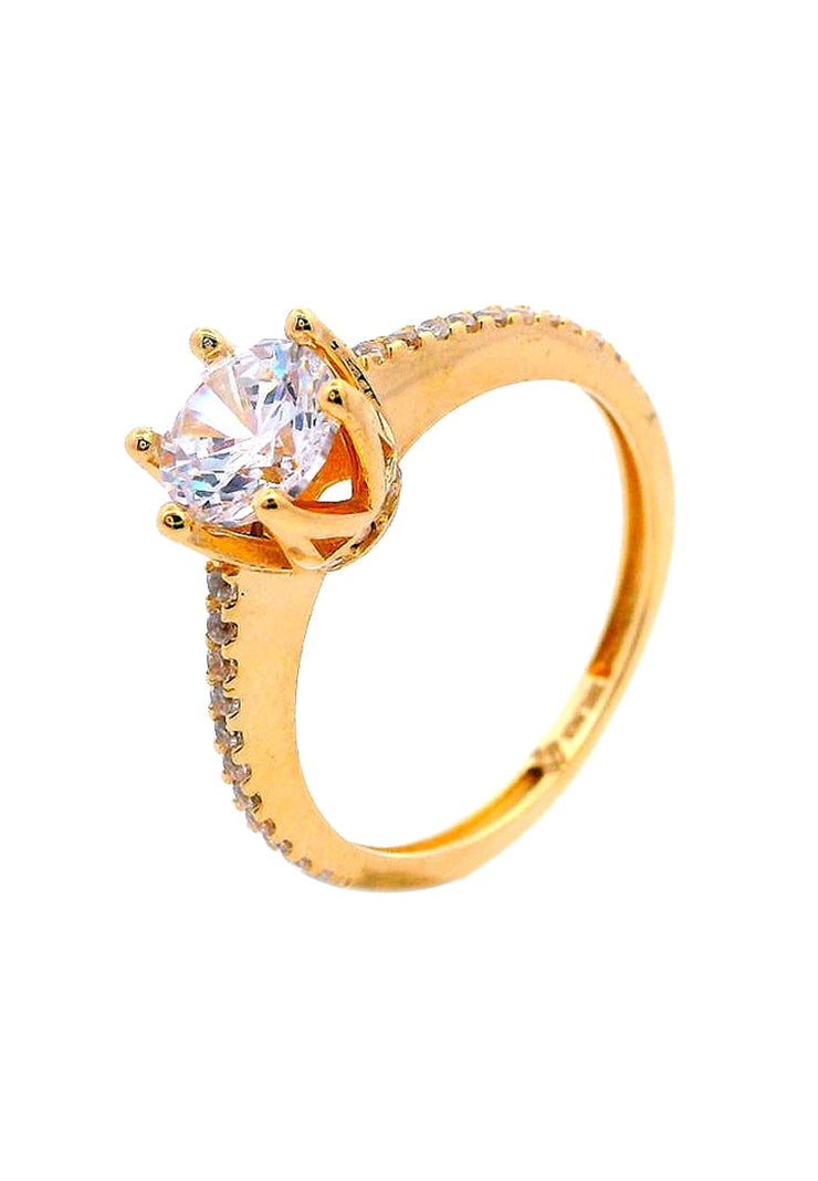 Gold Ladies Ring (GRL-6465)