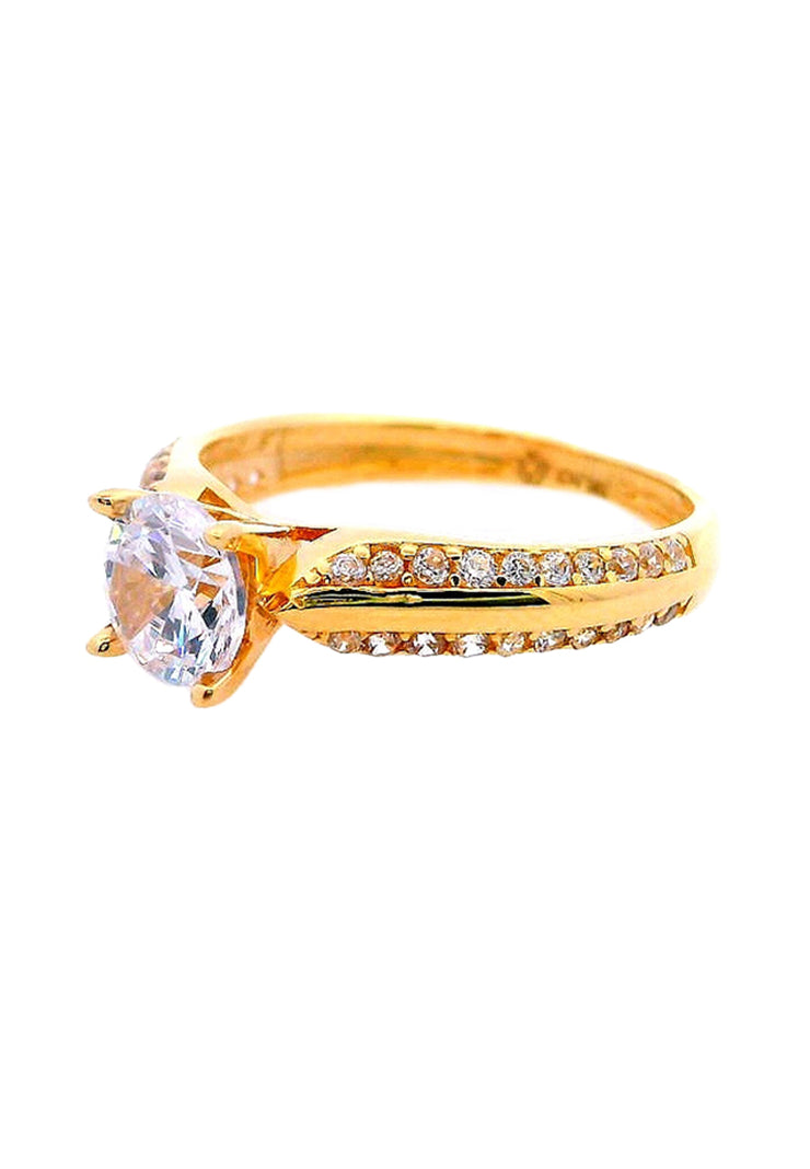 Gold Ladies Ring (GRL-6466)