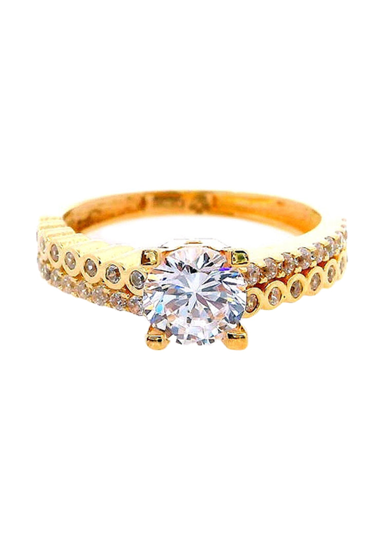 Gold Ladies Ring (GRL-6467)