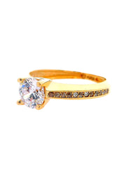Gold Ladies Ring (GRL-6468)