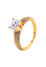Gold Ladies Ring (GRL-6469)