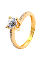 Gold Ladies Ring (GRL-6472)