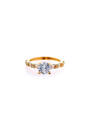 Gold Ladies Ring (GRL-6473)