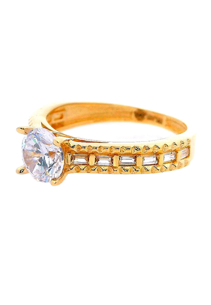 Gold Ladies Ring (GRL-6475)