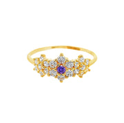 Gold Ladies Ring (GRL-6446)