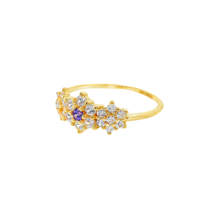 Gold Ladies Ring (GRL-6446)