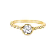 Gold Ladies Ring (GRL-6456)