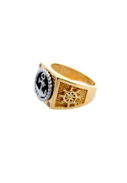 Gold Men's Ring (GRM-1441)