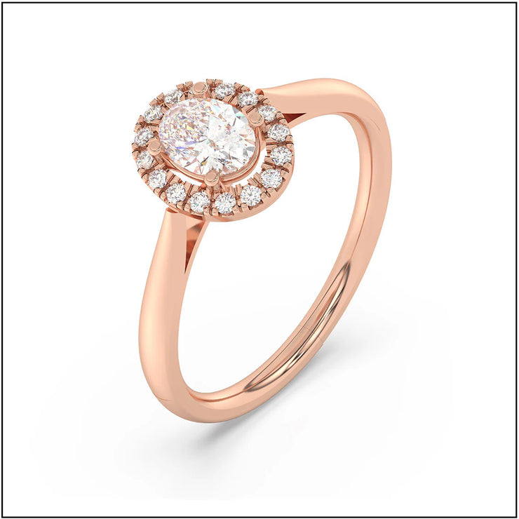 Hēbē Sustainable Diamond Ladies Ring (SDRL-50)