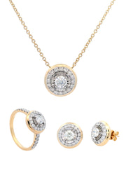 Diamond Set Chain Pendant (DSCP-298)
