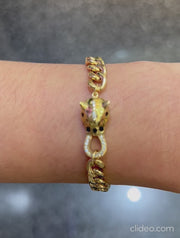 Gold Ladies Bracelet (GB-9573)