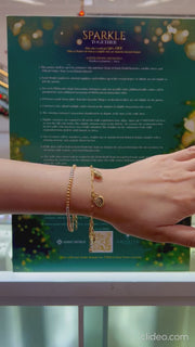 Gold Ladies Bracelet (GB-9583)