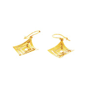 Gold Ladies Earrings (GE-10714)
