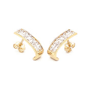 Gold Ladies Earrings (GE-13011)