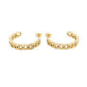 Gold Ladies Earrings (GE-13778)
