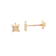 Gold Children's Earrings (GE-14025)